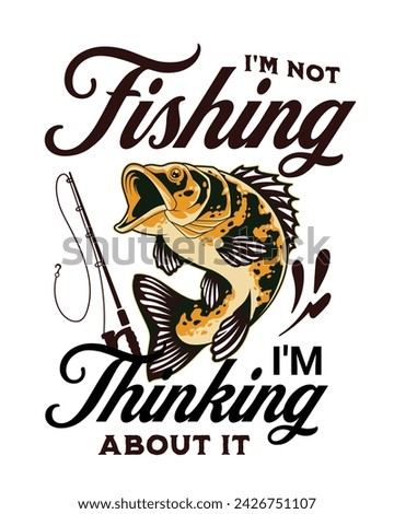 Fishing t-shirt Design, vector shirt design vintage and retro style tee