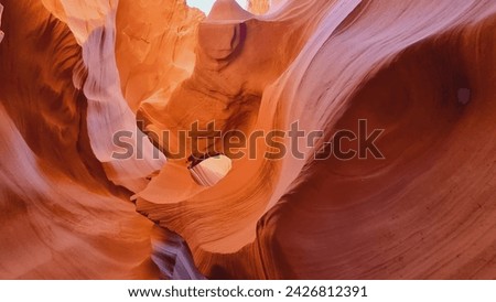 lower antelope canyon in the morning