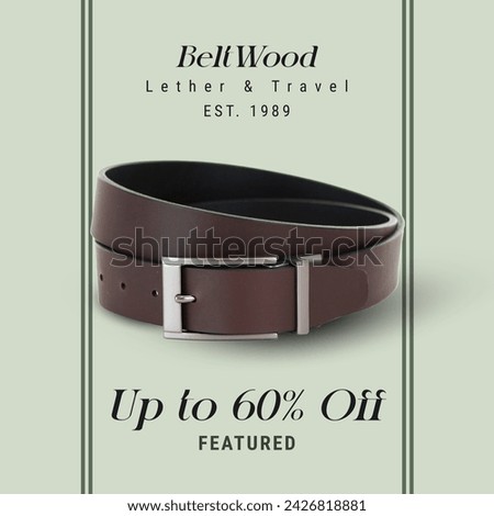 "Exclusive Belt Offer Sale: Elevate Your Style with Premium Accessories! Don't miss out on this limited-time opportunity to upgrade your wardrobe with our exquisite collection of belts.