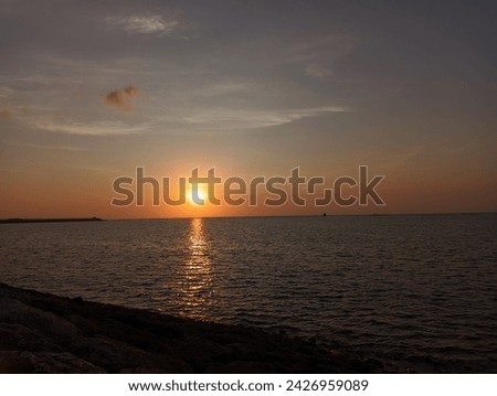  "Sunsets are proof that no matter what happens, every day can end beautifully."  Royalty-Free Stock Photo #2426959089