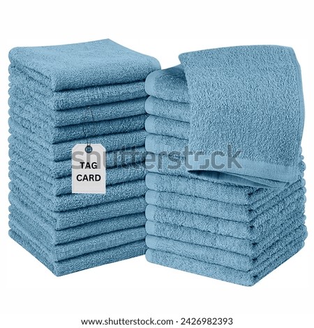 Transform your design with the elegance of our 24 hand towels and face towels, a visual delight that complements your image shoot. Lifestyle images will bring its allure to your product description.