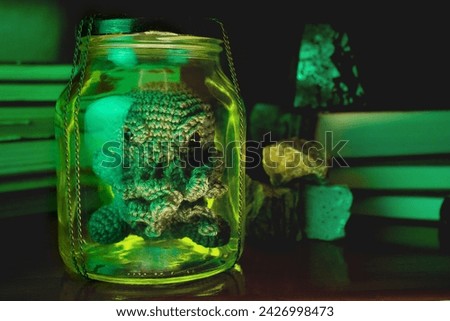the little monster in the jar