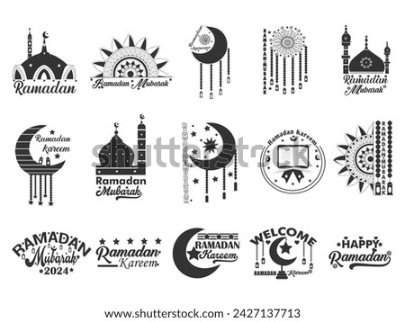 Ramadan Typography Bundle, Ramadan Logo Design Bundle, Islamic Logo, Ramadan Mubarak Bundle, Ramadan Kareem Bundle, Islamic typography, Islamic calligraphy, Calligraphy Design, Logo Design, Graphic