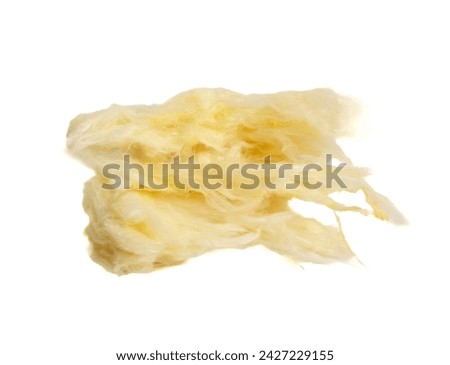Glass wool batt insulation. Isolated on a white background. Royalty-Free Stock Photo #2427229155