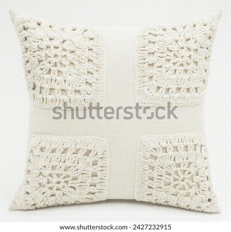 Original Hand Woven Cushion with high resolution
