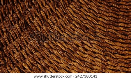straw fabric abstract as background