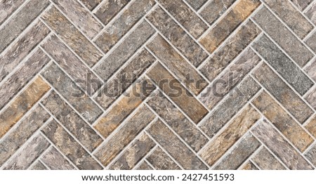 grey and beige seamless tiles Herringbone pattern texture