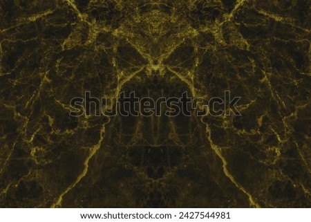 Black and gold background marble wall texture for design art work, seamless pattern of tile stone with bright and luxury.
