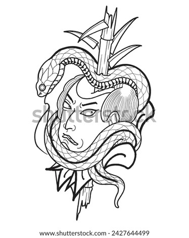 japanese tattoo coloring page, japanese tattoo, tattoo coloring page, japanese art