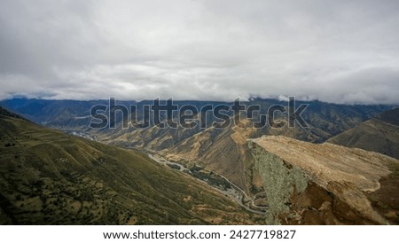 Troll tongue in the mountain village of Goor, Dagestan Royalty-Free Stock Photo #2427719827