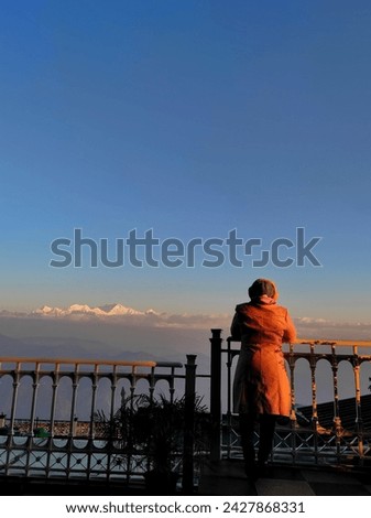 This is the Picture from a view point at Darjeeling West Bengal India.