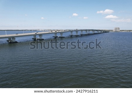 Hathaway Bridge in Panama City FL Royalty-Free Stock Photo #2427916211