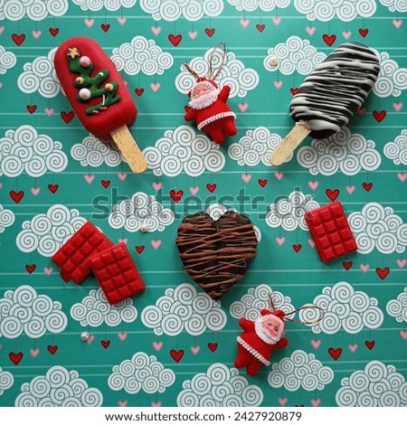 Christmas Treats Cakesicles and chocolates 