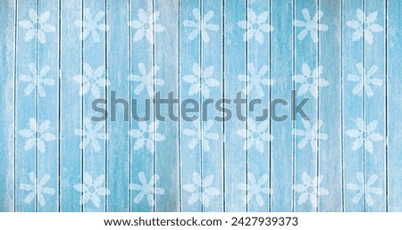 Image of snowflakes christmas pattern on blue background. Christmas, tradition and celebration concept digitally generated image.