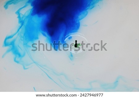 abstract colour splodges light background Royalty-Free Stock Photo #2427946977