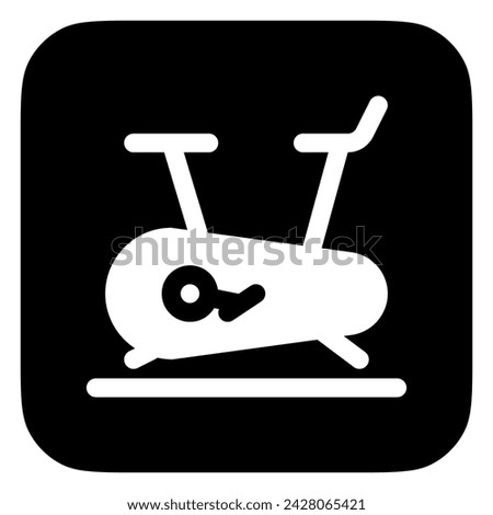 Editable indoor bike vector icon. Part of a big icon set family. Perfect for web and app interfaces, presentations, infographics, etc