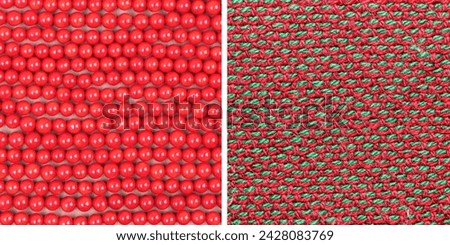 American Football Texture Close Up for Sports Background