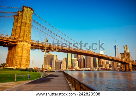 New York,Brooklyn Bridge