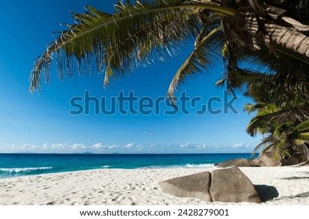 Anse victorin, fregate island, seychelles, indian ocean, africa Royalty-Free Stock Photo #2428279001
