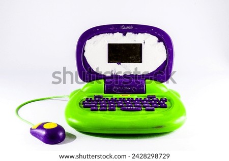 Picture of a Plastic Colored Computer Toy