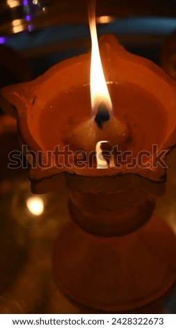 Diwali Lamp Background and watermarking