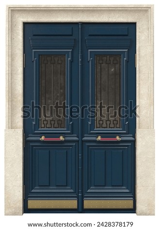 Entrance doors for classic country houses and old houses