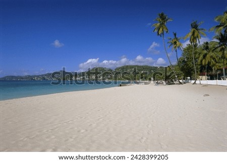 Grand anse beach, grenada, windward islands, west indies, caribbean, central america