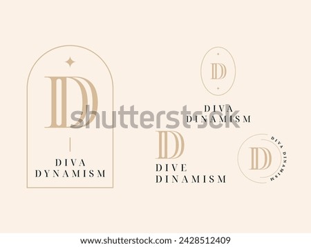 DD Diva Dynamism Lady Preneur Logo Bundle