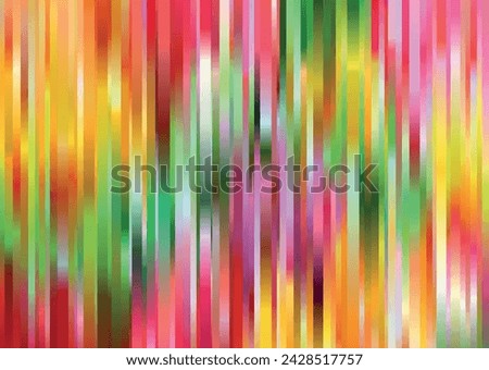 Multicolor striped abstract background. Vector illustration. Royalty-Free Stock Photo #2428517757