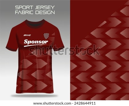 Sport Jersey Uniform Fabric Textile Design for soccer football club