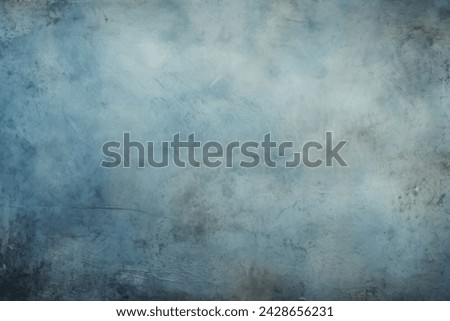 Processed collage of dark blue plaster material texture. Background for banner, backdrop or texture for 3D mapping