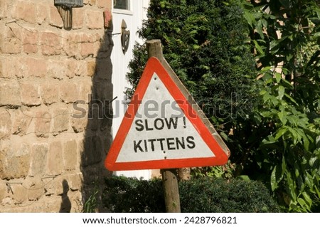 A road sign in the cotswolds, england, united kingdom, europe