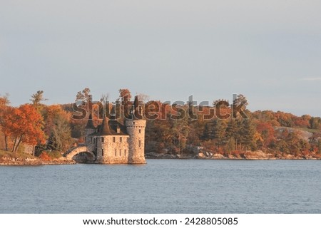 The powerhouse at boldt castle on the st. lawrence river, new york state, united states of america, north america Royalty-Free Stock Photo #2428805085