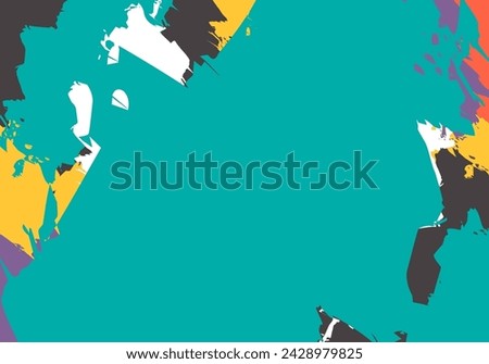 Abstract background design template. Splash comic background. Ready to use for banner, web ad print design.