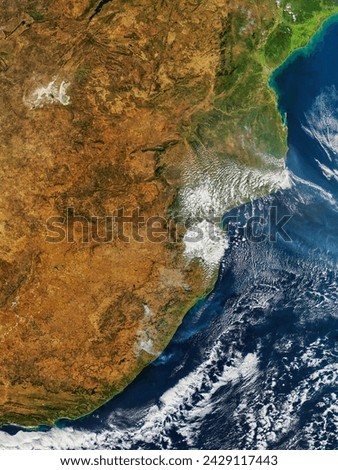 Fires in southeastern Africa. Fires in southeastern Africa. Elements of this image furnished by NASA.
