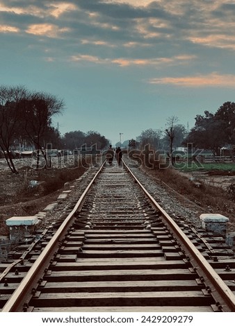 A picture of an old railway track