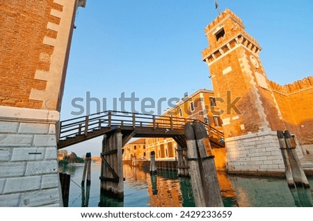 Venice Italy Arsenale ancient Serenissima militar structure
