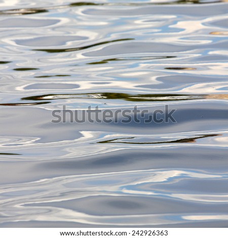 rippling water surface