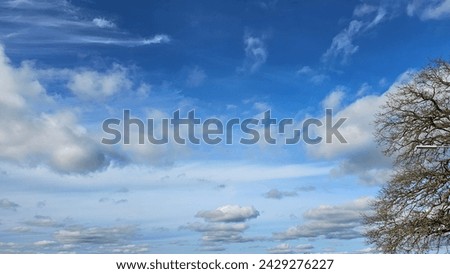 Cloudscape has been developing in gorgeous form. The picture present some beautiful clouds.