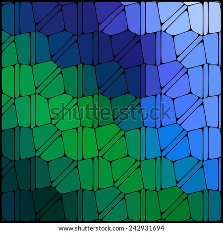 abstract background consisting of geometrical shapes