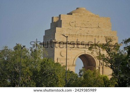 India Gate Delhi in India 