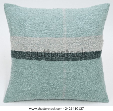 Mohair Hand made Woven Cushion and pillow cover with high resolution
