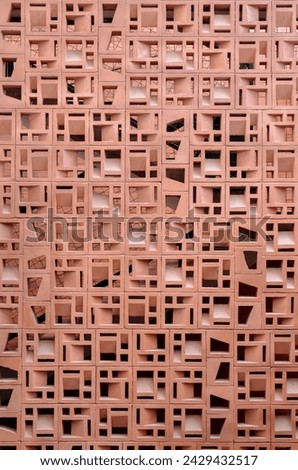 Roster Wall Texture Background. Architecture Photography