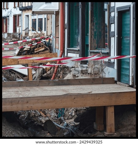 Pictures of the aftermath of the flooding in Bad Münstereifel, Germany