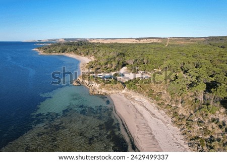 Coastline landscape of the Kangaroo Islandž