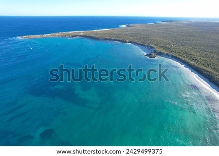 Coastline landscape of the Kangaroo Islandž