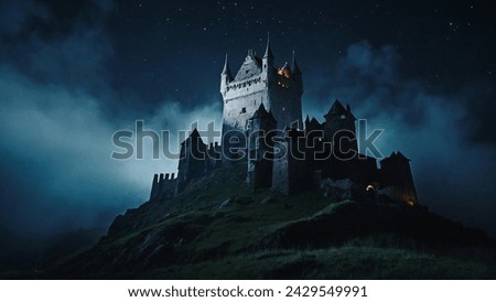 Castle: an ancient sentinel, standing proud amidst rugged landscapes, echoing with whispers of history, its stone walls bearing witness to tales of valor, intrigue, and the passage of time