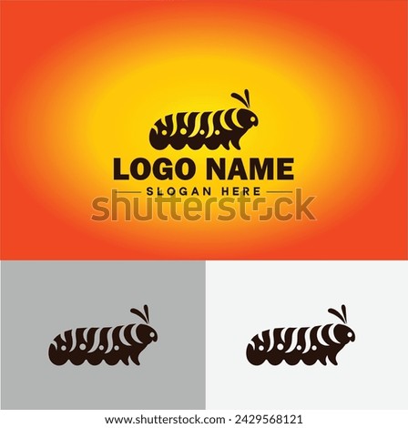 Caterpillar logo vector art icon graphics for business brand icon caterpillar logo template