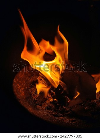 This is a picture of fire. 