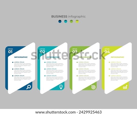 Steps Timeline Infographics Images Template Design  Business Concept With 4 Steps Or Options  Can Be Used For Workflow Layout  Diagram  Vector design